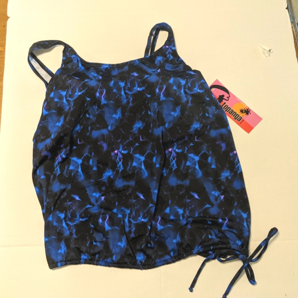 Mastectomy friendly Tankini Swim suit NWT - Picture 3 of 11